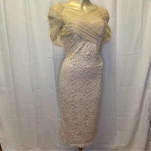 Badgley Mischka Dress - Champagne colored